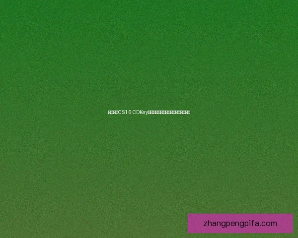 如何解决CS1.6 CDKey激活问题并避免常见错误的方法和技巧